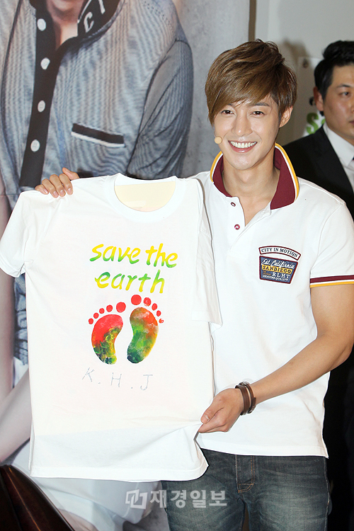 SS501キム・ヒョンジュン、「HANG TEN」の環境キャンペーンに参加（2）