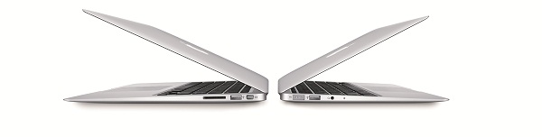 アップルが公開したMacBook Airの製品画像