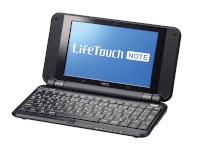 NECのAndroid搭載端末「LifeTouch NOTE」