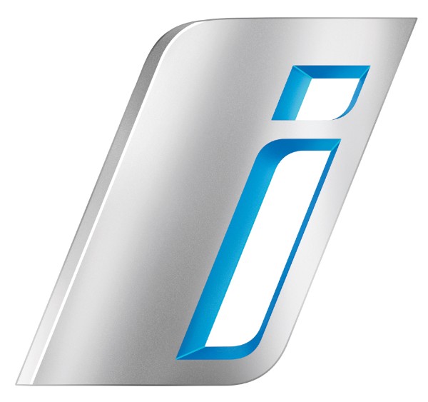 「BMW i」のロゴ(02/2011)