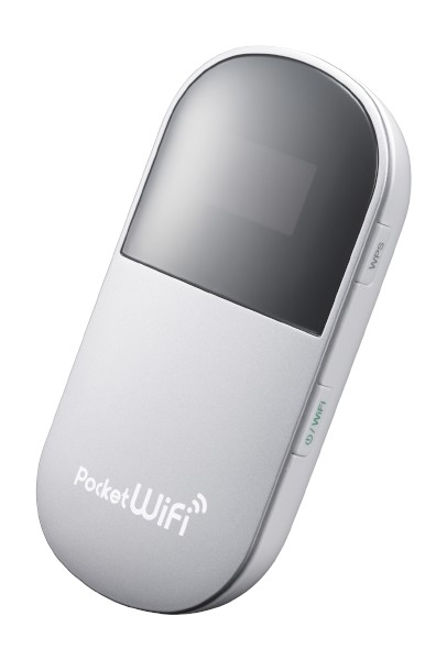 下り最大21Mbpsに対応したWi-Fiルーター「Pocket WiFi（GP01)」