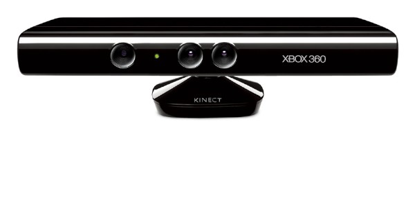 家庭用ゲーム機「Xbox 360」用のコントローラー「Kinect（キネクト）」。累計販売台数が1,000万台に達した。