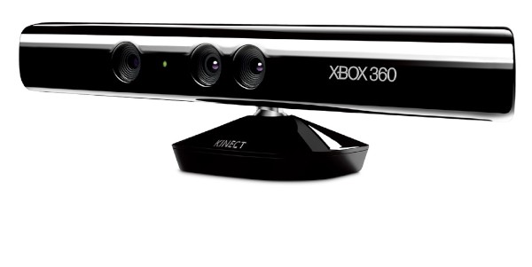 家庭用ゲーム機「Xbox 360」用のコントローラー「Kinect（キネクト）」。累計販売台数が1,000万台に達した。