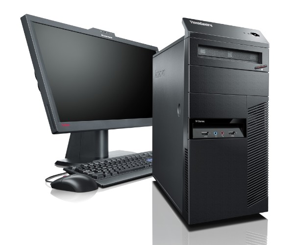 ハイエンドデスクトップPC「ThinkCentre M91」「ThinkCentre M91p」のTower型。