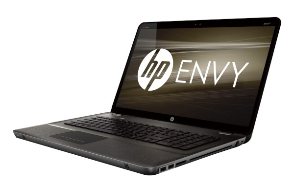 日本ヒューレット・パッカードが4日発表した個人向けノートパソコンの新製品「HP ENVY17-2000」