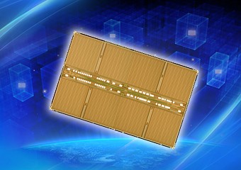 エルピーダメモリが公開した25nmプロセス採用のDRAM製品のイメージ写真