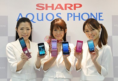 シャープが公開したスマートフォン事業説明会の様子(シャープ「スマートフォン事業説明会レポート」より)