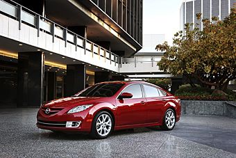 「Mazda6（日本名：マツダ アテンザ）」（2008年4月、同社ホームページより）