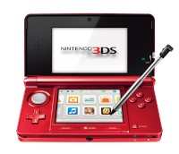 携帯ゲーム機「ニンテンドー3DS」の新色「フレアレッド」