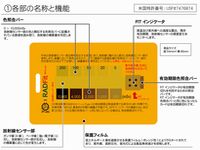 携帯型の放射線累積線量計「RADFit （ラドフィット）」