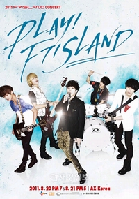 韓国の5人組バンド「FTISLAND」（エフティー・アイランド）が8月20、21日に韓国でアジアツアーを開始し、単独コンサートを開く。