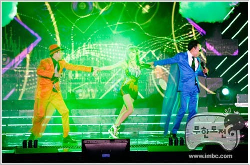 韓国の男性5人組グループ「BIGBANG」（ビッグバン）のG-Dragon（ジードラゴン）とコメディアンのパク・ミョンスが、「無限挑戦歌謡祭」出演後にチームを再結成した。