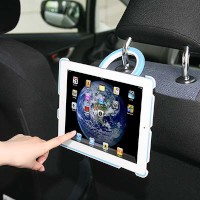ハンドル付きでタブレット端末「iPad 2」の持ち運びや掛け置きができるケース「iPad2ケース 400-PDA039シリーズ」