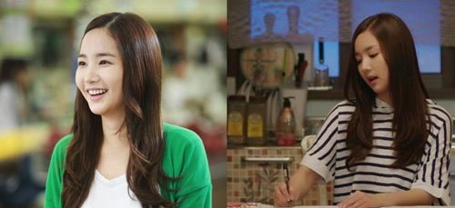 韓国SBS水・木ドラマ「シティハンター」の女主人公を演じたパク・ミニョンの「ナナルック」が連日注目されている。写真＝キングコングエンターテインメント