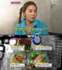 韓国女性アイドルグループ、「AFTERSCHOOL」（アフタースクール)のメンバー、ユイのダイエットメニューが話題となった。