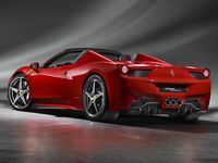 フェラーリ、新型モデル「458 スパイダー」をフランクフルトで世界初公開。写真は同社ウェブサイトより。