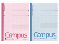 コクヨS＆Tは30日、「Campus（キャンパス）ノート」シリーズの表紙デザインや中紙仕様、ロゴマークを一新し10月中旬から順次発売すると発表した。同シリーズの5代目となる。