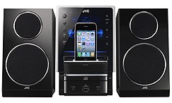 ビクター・JVCのiPod/iPhoneのダイレクト接続に対応したオーディオシステム「UX-LP55」