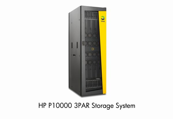 「HP P10000 3PAR Storage System」（画像：日本HP　提供）