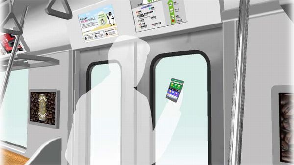 車内でのサービスイメージ」（画像：JR東日本　提供）