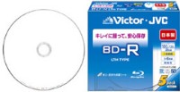 ビクターアドバンストメディアは8日、6倍速記録に対応したブルーレイディスク、「BD-R LTH TYPE」の新商品10モデルを10月6日に発売すると発表した。写真は「BV-R130HW」（同社ホームページより）