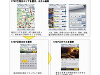 スマートフォンアプリ「Expedia　Hotels」の使用イメージ（画像提供：エクスペディアジャパン）
