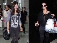 2回目の単独コンサートのために台湾に向かった少女時代の空港でのファッションが話題になっている。