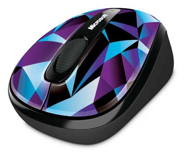 世界で活躍する4人のアーティストがデザインするワイヤレスマウス「Wireless Mobile Mouse 3500 Artist Edition」のMatt W. Moore (マット ムーア）版。