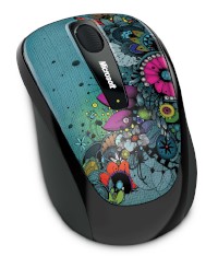 世界で活躍する4人のアーティストがデザインするワイヤレスマウス「Wireless Mobile Mouse 3500 Artist Edition」のLinn Olofsdotter (リン オロフズドッター)版。