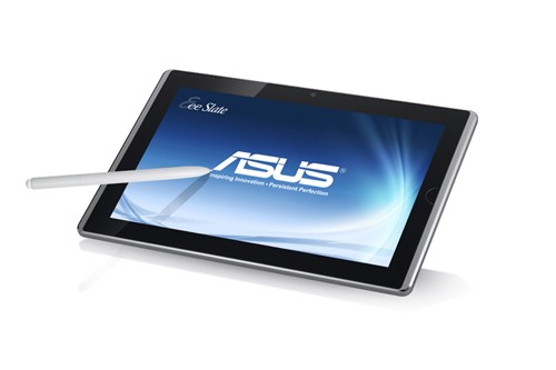 アスーステック・コンピューター（ASUS）が発売する法人向けのWindows搭載タブレットPC「Eee Slate B121」