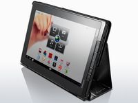 ThinkPadシリーズのAndroid 3.1搭載タブレット端末「ThinkPad Tablet」（画像：レノボ・ジャパン　ウェブサイトより）
