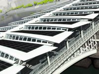 ブラックフライアーズ駅再開発・完成予想図（画像提供：三洋電機）