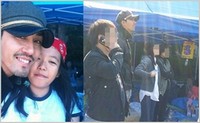 韓国のオンラインポータルサイト掲示板に4日、「結局、娘の運動会に参加した親ばかチャ・スンウォン」というタイトルと共に写真がアップされ、注目を集めた。写真＝オンラインコミュニティー