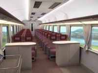 クラブツーリズム専用列車イメージパース（車内）　（画像提供：近畿日本鉄道）