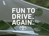 トヨタ自動車は13日、「FUN TO DRIVE, AGAIN.」をスローガンとする企業広告キャンペーンを、10月15日から開始すると発表した。