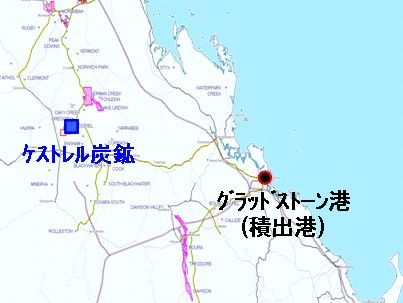 鉱区位置図（画像提供：三井物産）
