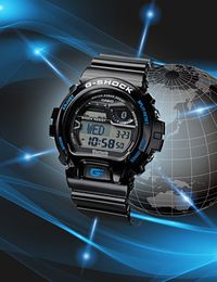 スマホと通信できる「G-SHOCK」GB-6900-1JF（画像提供：カシオ計算機）