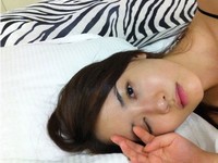 韓国女優イ・ダヘは18日、自身のツイッターに「みなさん！風邪を引かないように気をつけてくださいね！」というコメントと共に写真をアップした。写真＝イ・ダヘのツイッターより