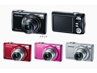 スリムなボディに、1600万画素CCD・広角28mm光学式5倍ズームレンズ搭載
デジタルカメラ「FinePix JX420」 新発売（画像提供：富士フイルム）