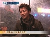韓国俳優キ・テヨンが結婚の良い点について、「妻が家で待っていること」と“おのろけ発言”をして妻ユジンへの愛を語った。写真＝韓国SBS「良い朝」キャプチャー