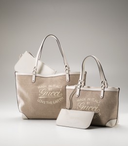 GUCCI×フジテレビの、地球温暖化防止活動支援のスペシャルエディション ハンドバッグが登場