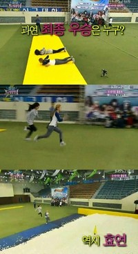 13日に放送された韓国KBS2TV『出発ドリームチーム2』で、少女時代のメンバー全員がヨーロッパ旅行の商品券を賭け、対決を繰り広げた。新曲『The boys』でオープニングステージを飾った少女時代は、メンバー間で火花散る戦いを見せた。写真=韓国KBS2TV『出発ドリームチーム2』のキャプチャー