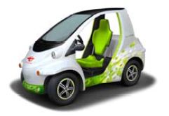 超小型EV「コムス コンセプト」P-com（画像提供：トヨタ車体）