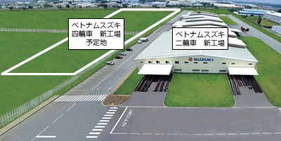 新工場建設予定地（画像提供：スズキ）