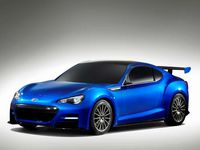 「SUBARU BRZ CONCEPT - STI -」（画像提供：富士重工業）