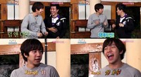 韓国歌手イ・スンギとキム・ジョンミンがお馬鹿コンビを結成して笑いを誘った。写真=韓国KBS2TV『ハッピーサンデー1泊2日』のキャプチャー