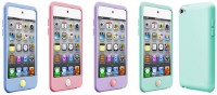 第4世代iPod touch用シリコンケース「SwitchEasy Colors for iPod touch 4G」の新色、ミント、ライラック、ベイビーブルー、ベイビーピンク