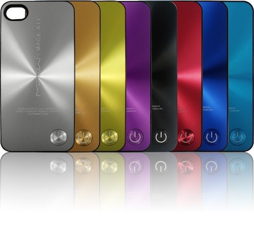 中国MiPow社の世界最薄iPhone 4S/4用バッテリージャケット「MiPow MACA Air」「MiPow MACA 2200」