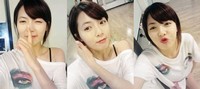 4Minuteヒョナは23日、自分のツイッターに「練習中」というコメントと共に写真を公開した。