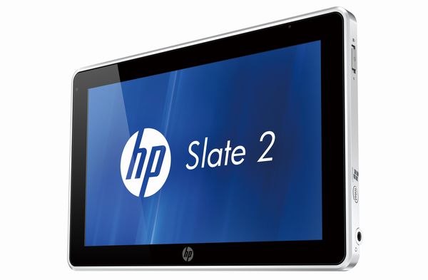 法人向けスレートPC「HP Slate 2 Tablet PC」（画像：日本HP）